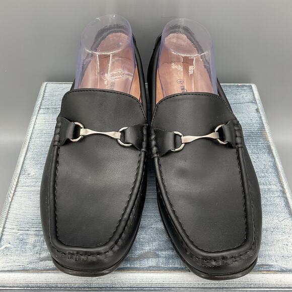 NEW Bruno Marc Men’s Slip on Loafers Black Size 8 - Picture 3 of 10